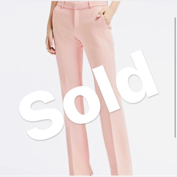 Mid Rise Straight Fit Trouser Pants - Picture 1 of 5